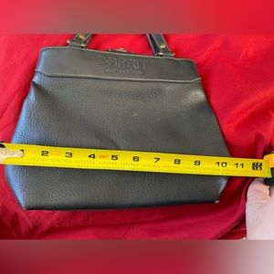 Vintage 1990s Esprit Faux Leather Black Purse